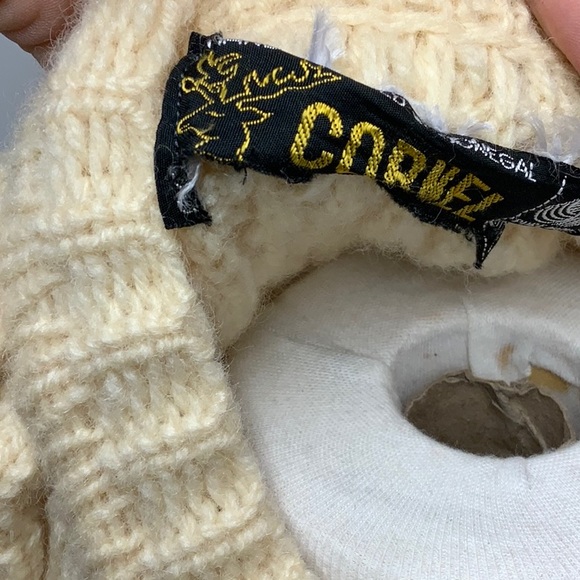 Vintage 7 button fisherman cardigan sweater-no size looks like a Large/XL - Picture 2 of 6